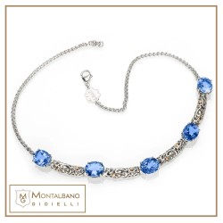 Collana Polvere di Stelle ponti piccoli con pietre